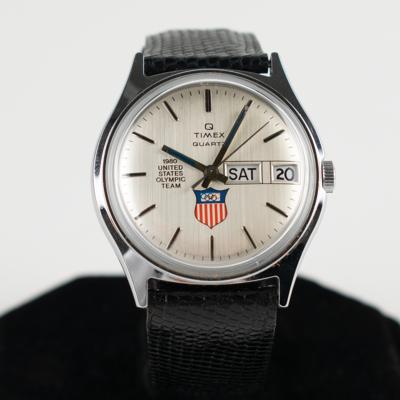 Lot #4286 Lake Placid 1980 Winter Olympics Team USA Watch - Image 2