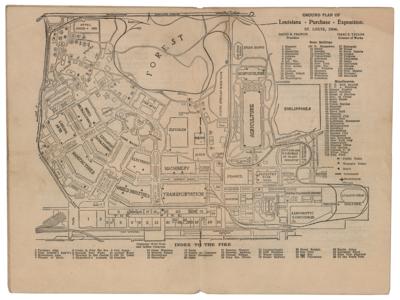 Lot #4224 St. Louis 1904 Olympics Daily Program - Image 4