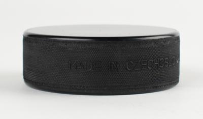 Lot #4298 Albertville 1992 Winter Olympics Official Hockey Game Puck - Image 3
