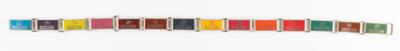 Lot #4278 Mexico City 1968 Summer Olympics Souvenir Linked Belt - Image 2