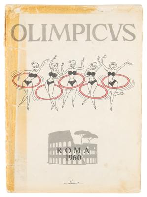 Lot #4234 Rome 1960 Summer Olympics Program Signed by Athletes - Image 1