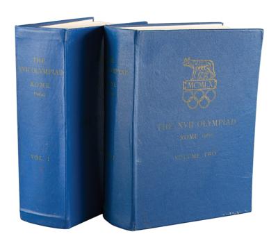 Lot #4217 Rome 1960 Summer Olympics Official Report - Image 1
