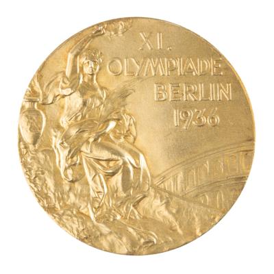 Lot #4053 Berlin 1936 Summer Olympics Gold Winner's Medal - Image 1