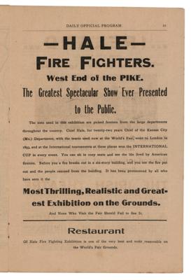 Lot #4227 St. Louis 1904 Olympics Program - Image 2