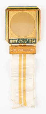 Lot #4176 Tokyo 1964 Olympics NOC President's