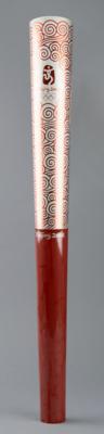 Lot #4028 Beijing 2008 Summer Olympics Torch Presented to IOC Member James Worrall - Image 1