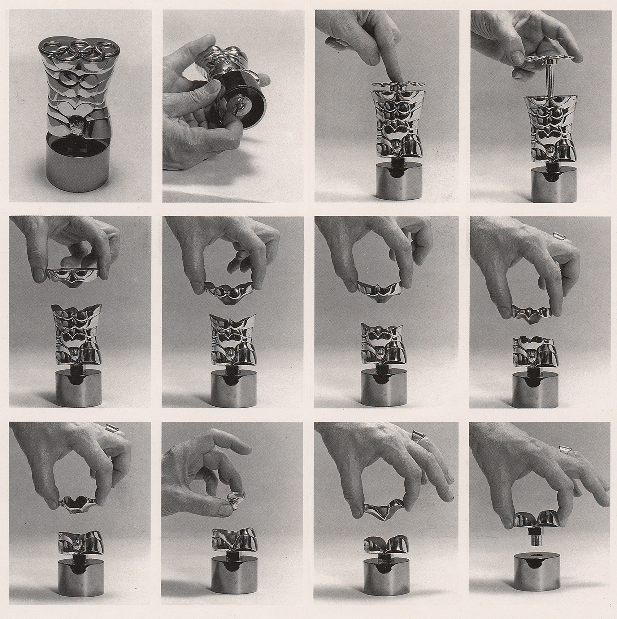 Lot #4296 Olympic Torso Bronze Puzzle Sculpture (1986) Presented to IOC Member James Worrall - Image 12