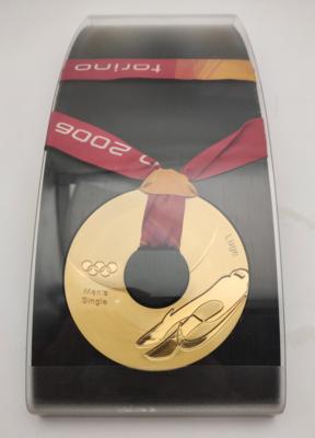 Lot #4072 Torino 2006 Olympics Gold Winner's Medal - Image 4