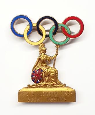 Lot #4125 38th IOC Session in London, 1939. IOC