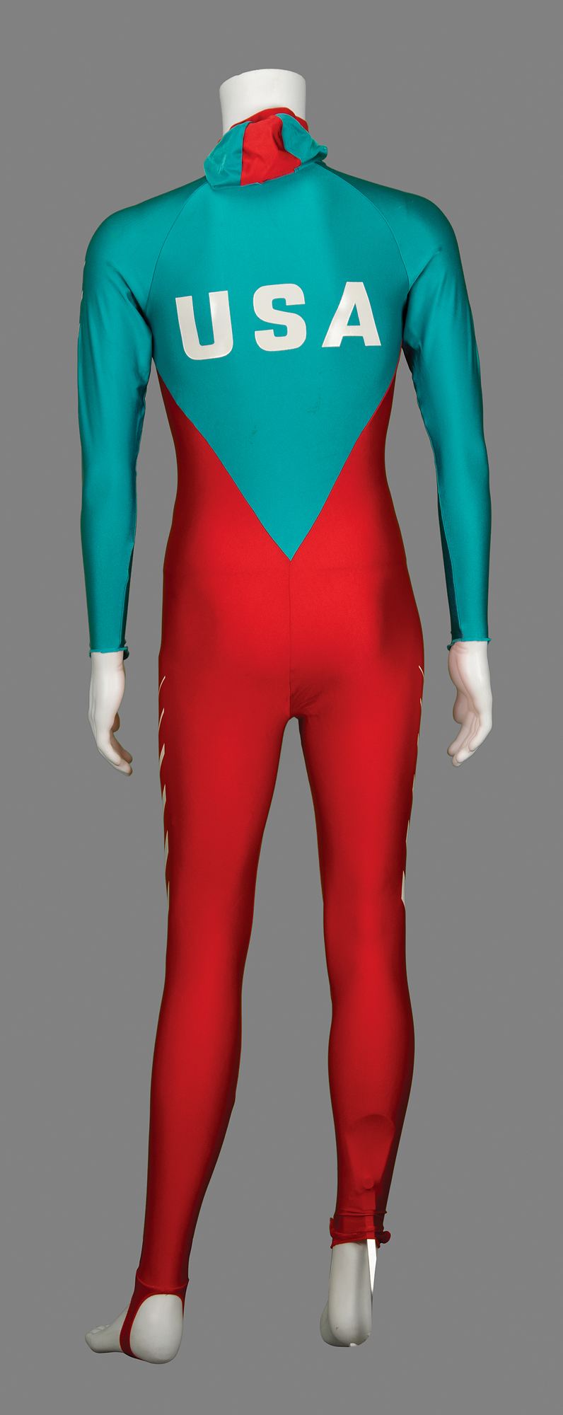Lot #4324 Dan Jansen's Calgary 1988 Winter Olympics 500-meter Race-Worn Speed Skating Suit - Image 2