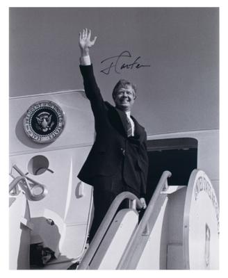 Lot #40 Jimmy Carter Signed Photograph - Image 1
