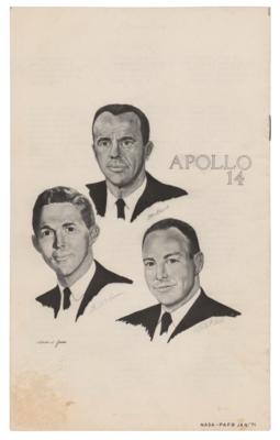 Lot #408 Jack Swigert, Dave Scott, and Charlie Duke Signed Program - Image 2