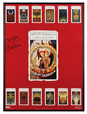 Lot #681 Ozzy Osbourne Signed Poster - Image 1