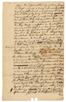 Lot #357 Richard Varick Autograph Document Signed with 14 Total Signatures - Image 4