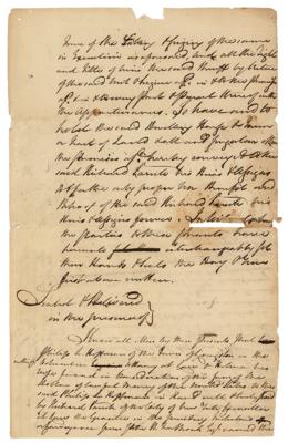 Lot #357 Richard Varick Autograph Document Signed with 14 Total Signatures - Image 5