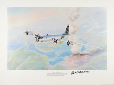 Lot #335 Enola Gay: Paul Tibbets Signed Print - Image 1