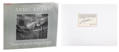 Lot #489 Ansel Adams Signed Book - Image 1