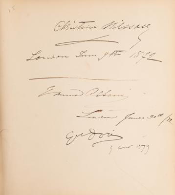 Lot #145 British Notables Signed Guest Book from W. & D. Downey: 19th-century guestbook from W. & D. Downey's studio, signed by hundreds including Caruso, Barnum, Hardy, and Shaw - Image 8