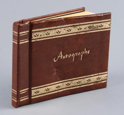 Lot #851 Sports Legends (26) Multi-Signed Autograph Album with Mantle, Mays, Havlicek, and more - Image 3