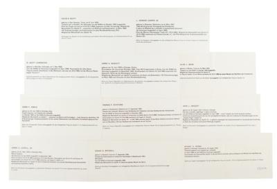 Lot #389 Astronauts Signed Stamp Collection - Image 2