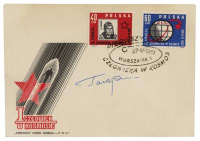 Lot #434 Yuri Gagarin Signed Cover - Image 1