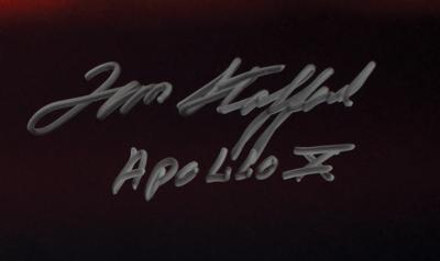 Lot #468 Tom Stafford Signed Oversized Photograph - Image 2