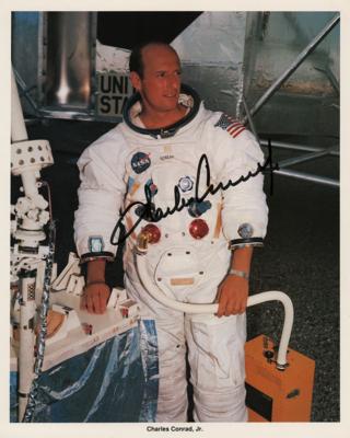 Lot #428 Charles Conrad Signed Photograph - Image 1