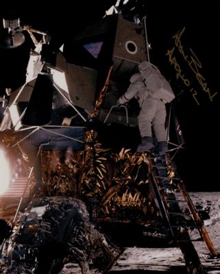 Lot #413 Alan Bean Signed Photograph