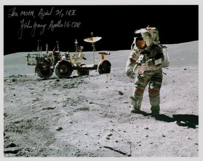 Lot #472 John Young Signed Photograph