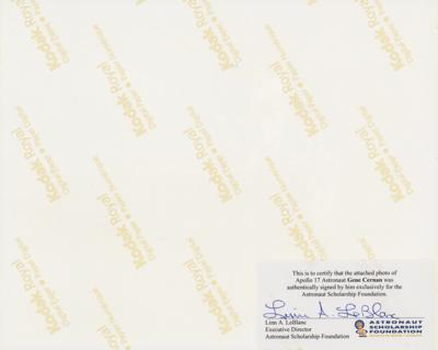 Lot #421 Gene Cernan Signed Photograph - Image 2