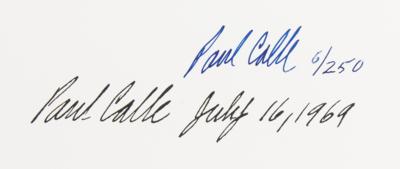 Lot #424 Michael Collins and Paul Calle Signed Lithograph - Image 4