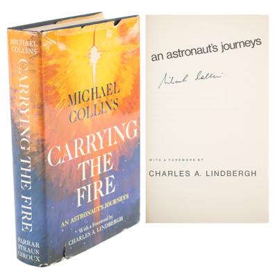 Lot #427 Michael Collins Signed Book