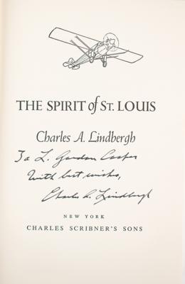 Lot #380 Charles Lindbergh: 