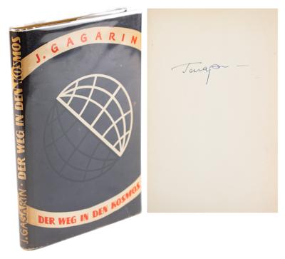 Lot #435 Yuri Gagarin Signed Book - Image 1