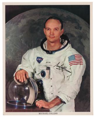 Lot #425 Michael Collins Signed Photograph