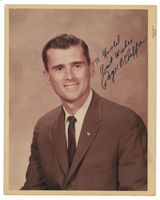 Lot #390 Roger Chaffee Signed Photograph - Image 1