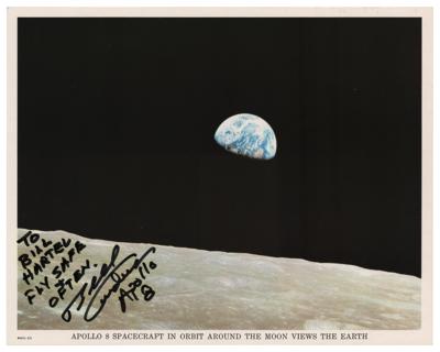 Lot #403 Bill Anders Signed Photograph