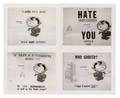 Lot #412 Apollo Program (4) Snoopy Workplace