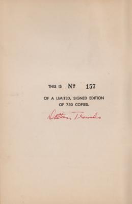 Lot #580 Dalton Trumbo Signed Booklet - Image 2