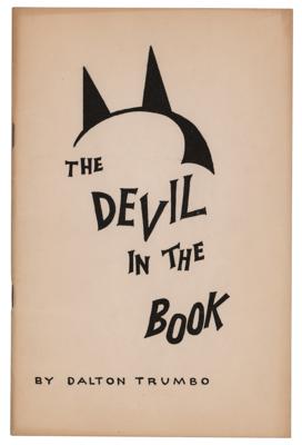 Lot #580 Dalton Trumbo Signed Booklet - Image 3