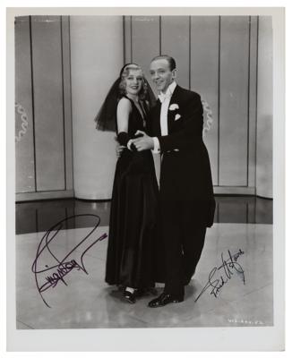 Lot #745 Fred Astaire and Ginger Rogers Signed