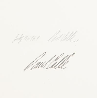 Lot #393 Neil Armstrong and Paul Calle Signed Lithograph - Image 4