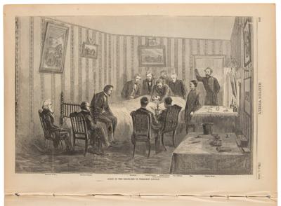 Lot #75 Abraham Lincoln: Issue of Harper's Weekly, May 6, 1865 - Image 2