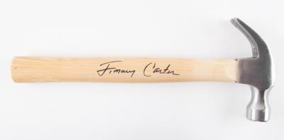 Lot #41 Jimmy Carter Signed Hammer - Image 1