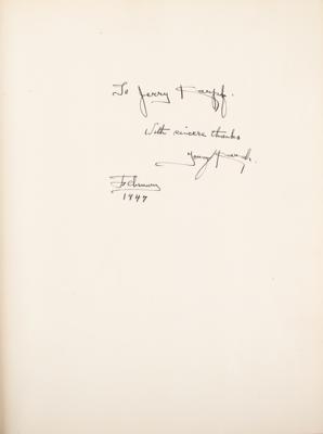 Lot #497 Yousuf Karsh Signed Book - Image 2
