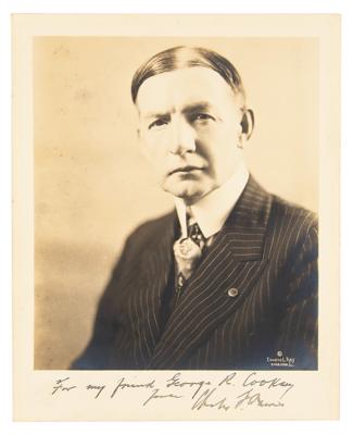 Lot #197 Charles G. Dawes Signed Photograph