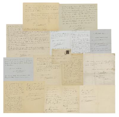 Lot #592 Camille Saint-Saens Collection of (11)