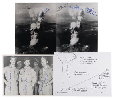 Lot #334 Enola Gay and Bockscar Collection of (36) Signed Items - Image 1