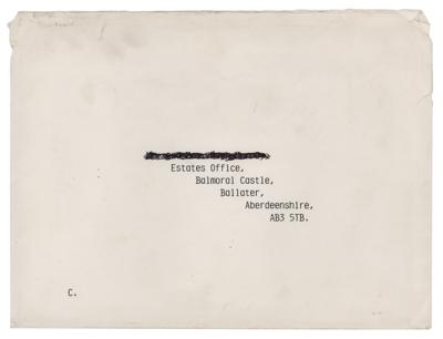 Lot #156 Princess Diana and Prince Charles Signed Christmas Card: 1990 - Image 3