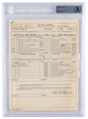 Lot #548 Hunter S. Thompson Document Signed